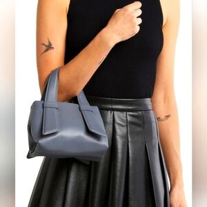 Urban Expressions NWT Women's Top Handle, Slate Grey Satchel Handbag.